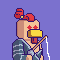 ZEC COOK original pixel chicken NFT artwork